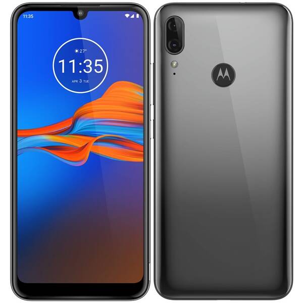 Mobilní telefon Motorola E6 Plus 32 GB Dual SIM šedý

