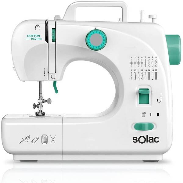 Šicí stroj Solac SW8230 coton 16.0 bílý

