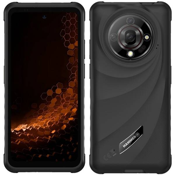 Mobilní telefon myPhone Hammer Iron 6 6 GB / 128 GB černý

