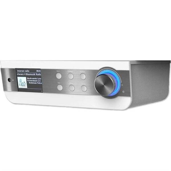 Internetový radiopřijímač Soundmaster IR1450WE stříbrný/bílý

