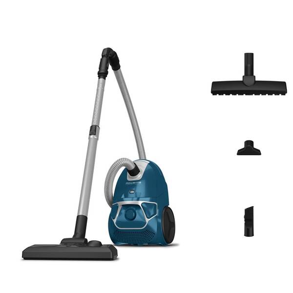 Podlahový vysavač Rowenta Compact Power RO3950EA modrá barva

