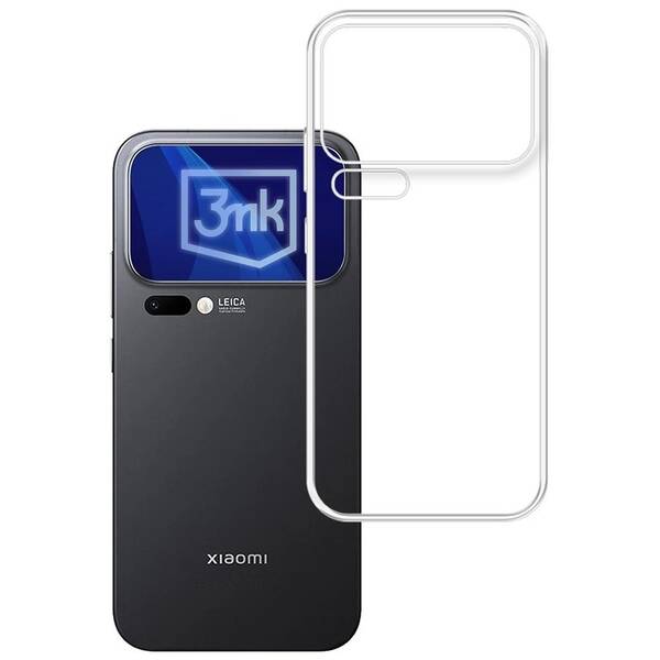 Kryt na mobil 3mk Clear Case na Xiaomi 17 Pro průhledný

