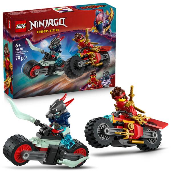 Stavebnice LEGO® NINJAGO® 71838 Kai a závody na motorkách 

