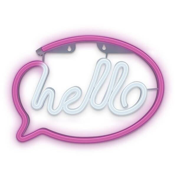 Dekorativní LED Forever neon Hello 


