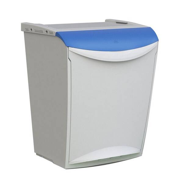 Odpadkový koš na tříděný odpad Denox 24300.415, 25 l modrý

