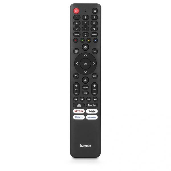 Dálkový ovladač Hama pro TV Hisense 1:1 černý

