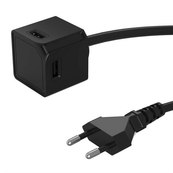 Nabíječka do sítě Powercube 4x USB černá


