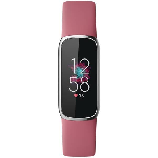Fitness náramek Fitbit Luxe - Orchid/Platinum Stainless Steel 

