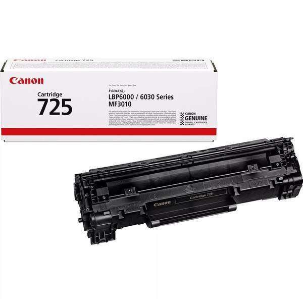 Toner Canon CRG-725, 1600 stran černý

