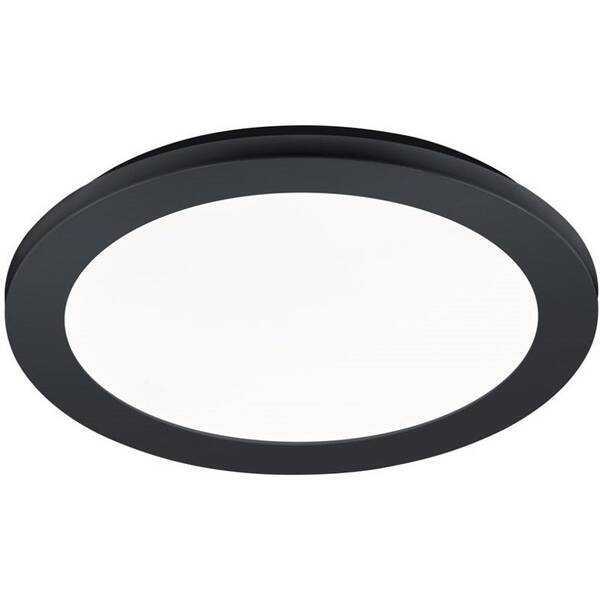 Stropní svítidlo Reality Camillus, 13 W, kulaté černé

