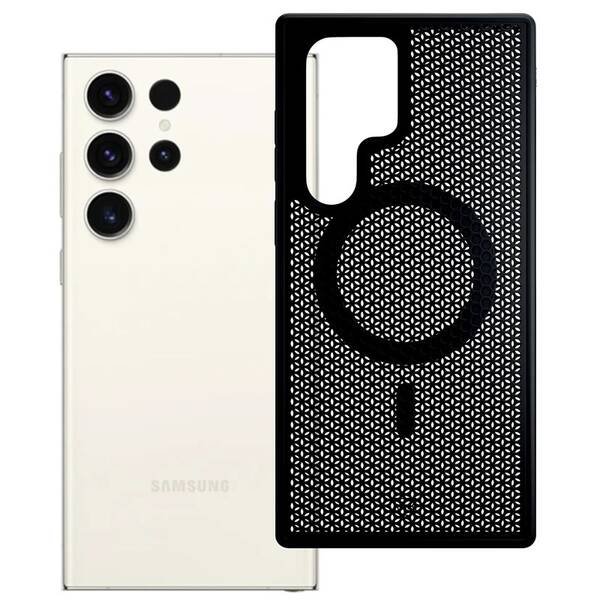 Kryt na mobil 3mk COOLing MagCase na Samsung Galaxy S24 Ultra černý

