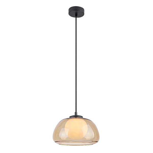 Závěsné svítidlo Rabalux ELOWEN 72273, G9, max. 5W černé/hnědé

