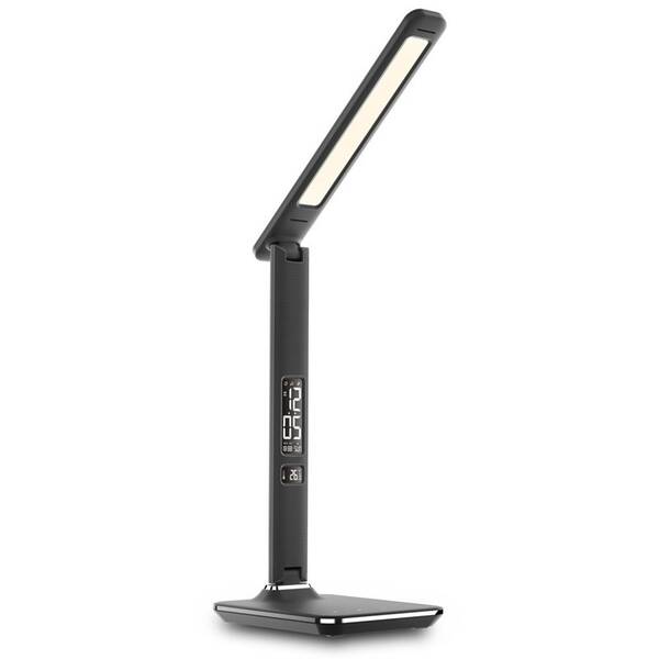 Stolní LED lampička IMMAX Kingfisher 9W, USB černá

