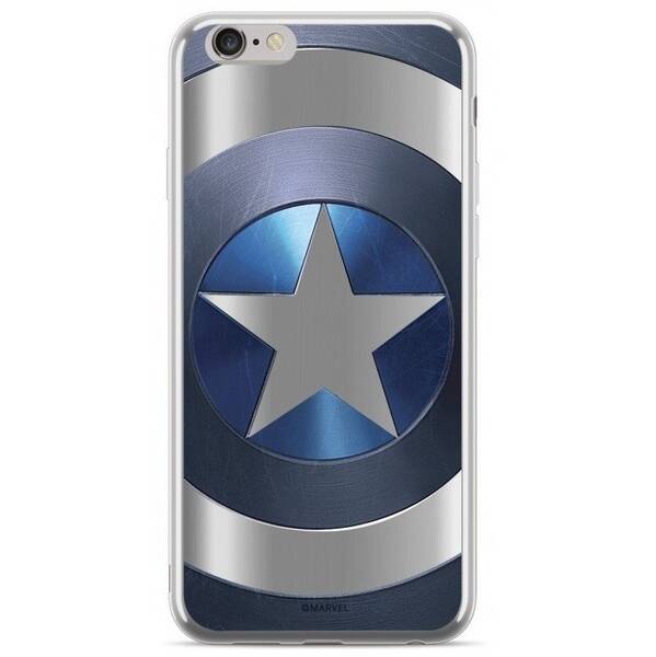 Kryt na mobil Marvel Captain America na Huawei Y5 2018 stříbrný

