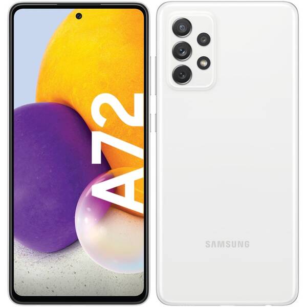 Mobilní telefon Samsung Galaxy A72 bílý

