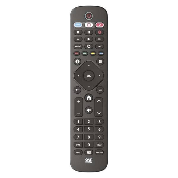 Dálkový ovladač One For All pro TV Philips černý

