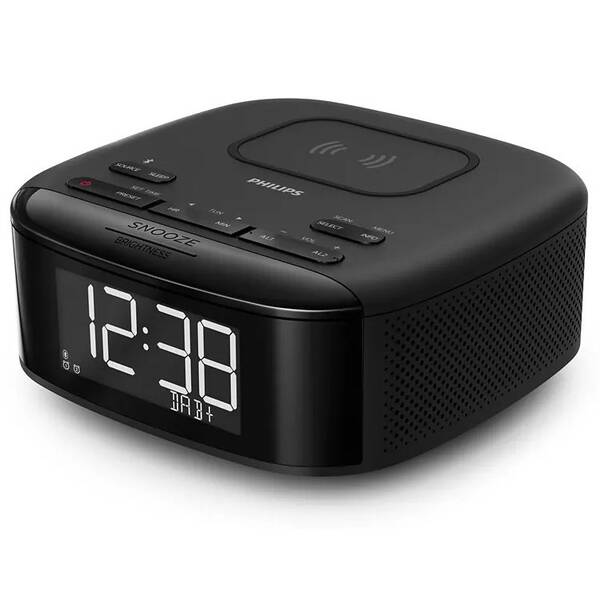 Radiobudík Philips TAR7705 Qi černý

