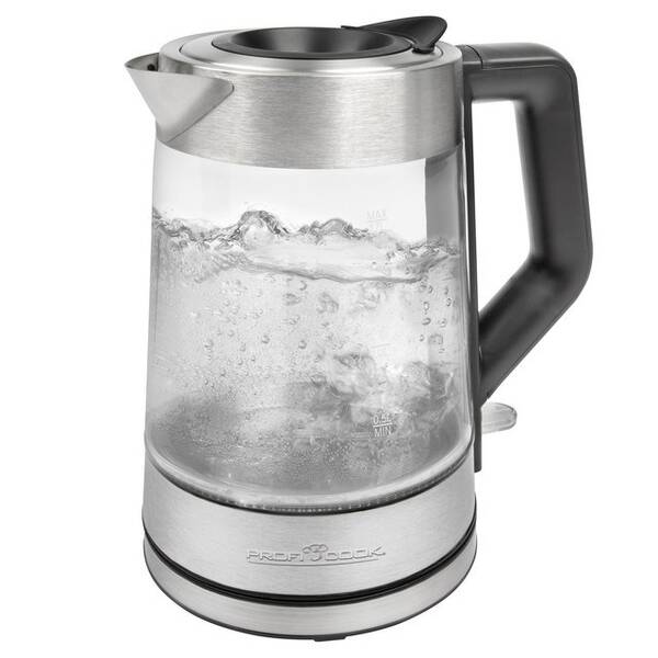 Rychlovarná konvice Profi Cook WKS 1190 G, inox LED 1,7 l 

