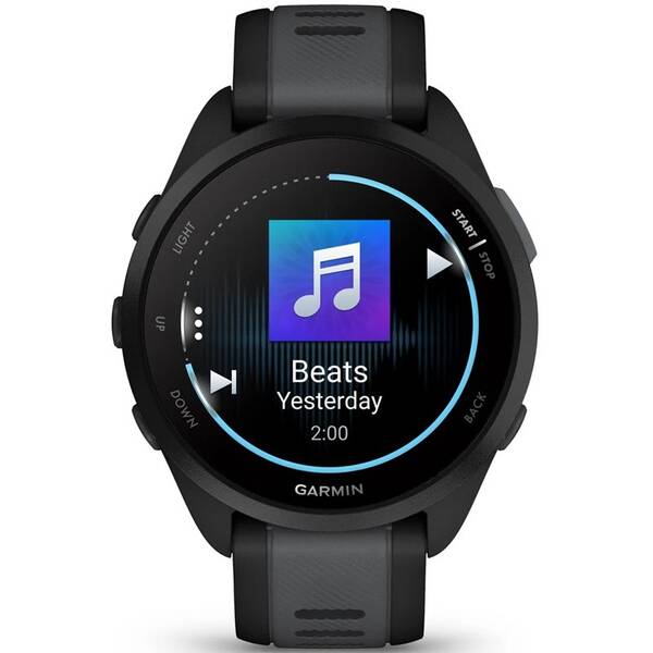 Chytré hodinky Garmin Forerunner 165 Music - Black / Slate Grey (010-02863-30)
