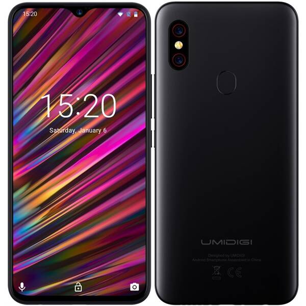 Mobilní telefon UMIDIGI F1 černý

