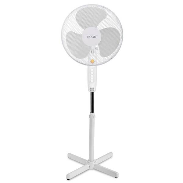 Ventilátor stojanový SOGO SS-21230 bílý

