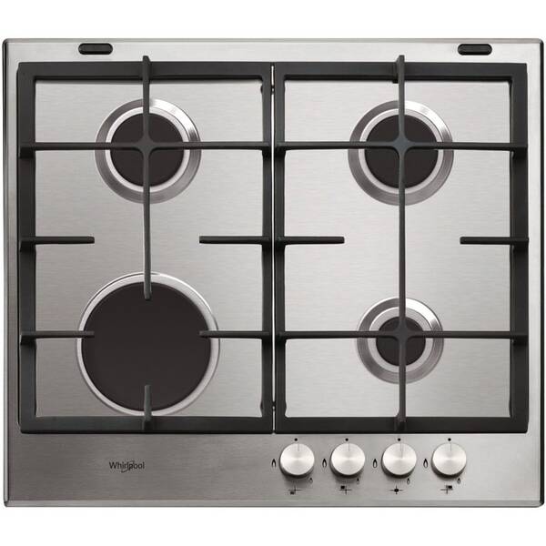 Plynová varná deska Whirlpool GMF 6412/IX nerez

