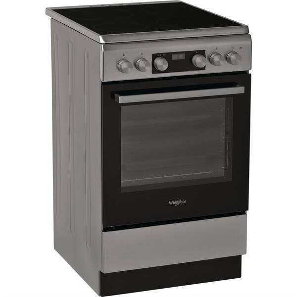 Sklokeramický sporák Whirlpool WS5V8CCX/E nerez

