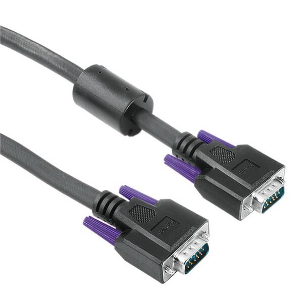 Kabel Hama VGA, 10m šedý

