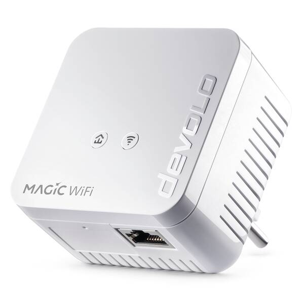 Síťový rozvod LAN po 230V Devolo Magic 1 WiFi mini, rozšíření 1ks 

