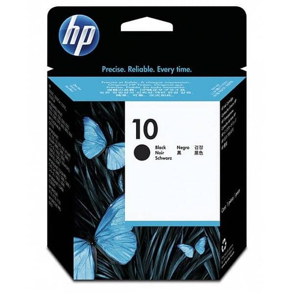Inkoustová náplň HP 10, 1 400 stran černá

