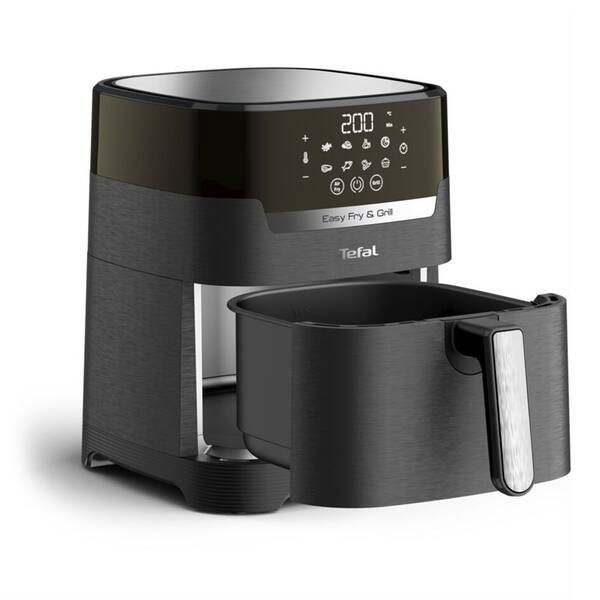 Fritéza horkovzdušná Tefal EY505815 Easy Fry&Grill 2v1 černá

