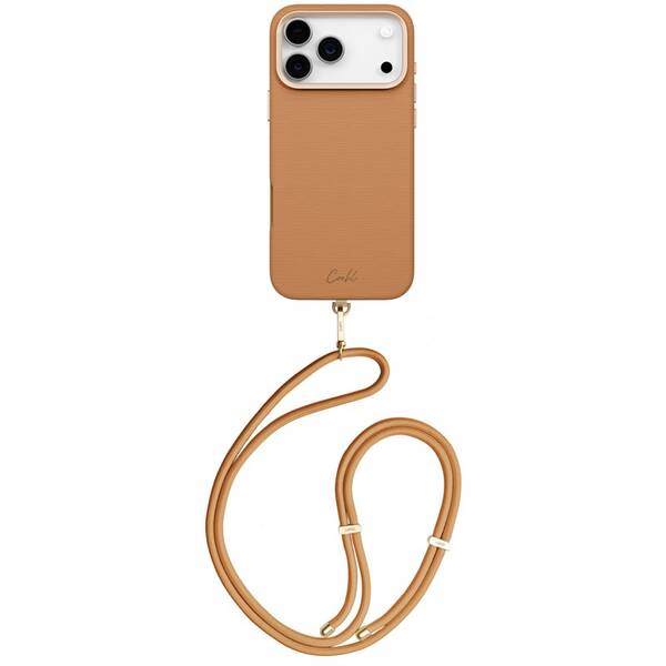 Kryt na mobil Uniq COEHL Mirelle na Apple iPhone 17 Pro Max hnědý

