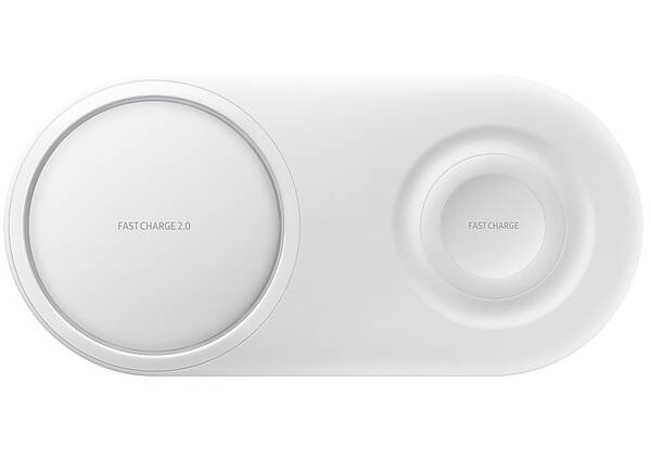 Bezdrátová nabíječka Samsung Duo Pad bílá

