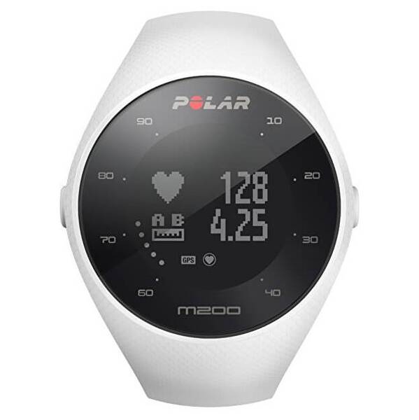 Chytré hodinky Polar M200 vel. M/L bílé

