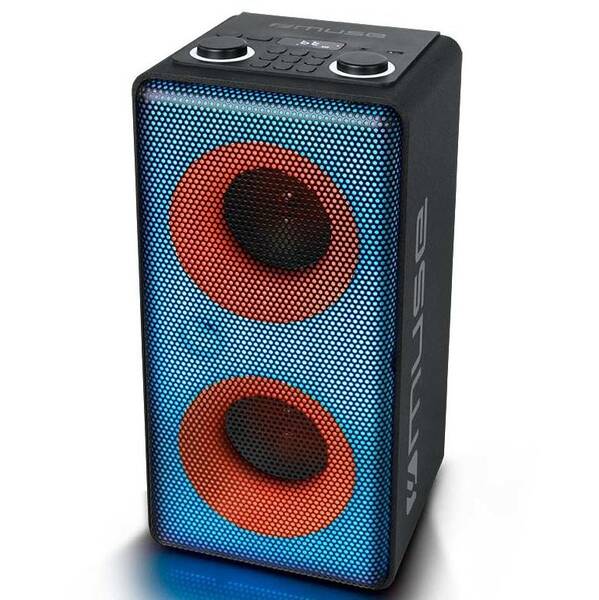 Party reproduktor MUSE M-1808 DJ černá barva
