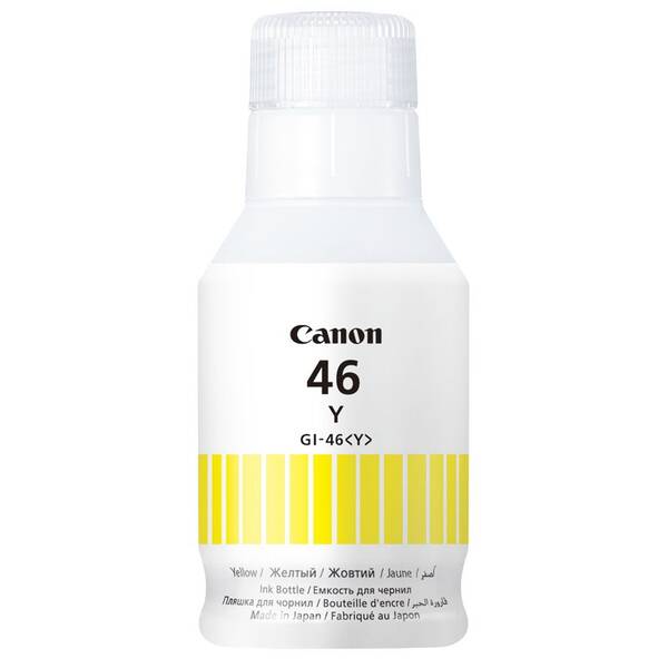 Inkoustová náplň Canon GI-46, 14 000 stran žlutá

