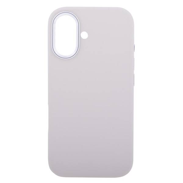 Kryt na mobil WG Liquid Frame Magnet na Apple iPhone 16 krémový


