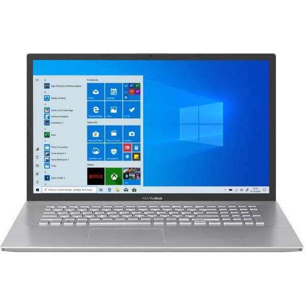 Notebook Asus M712DA-AU032T stříbrná barva
