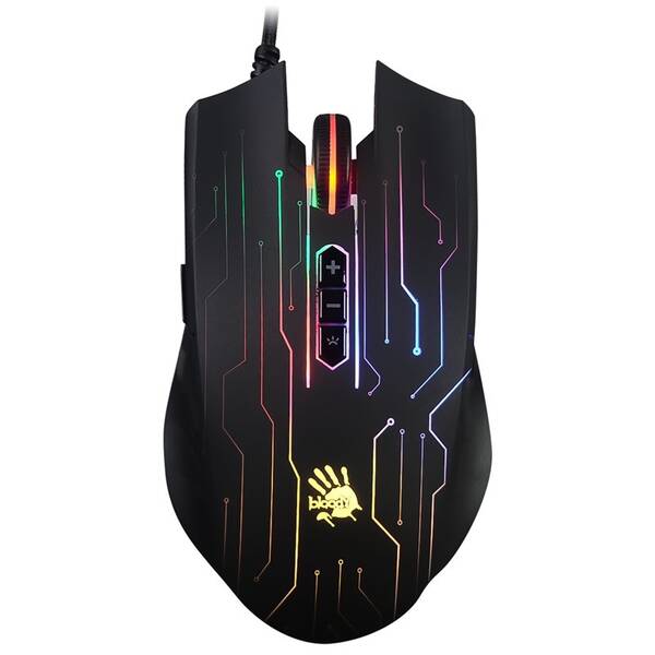 Myš A4Tech BLOODY Q81RGB černá

