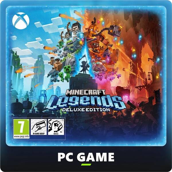  Microsoft PC Minecraft Legends - Deluxe Edition - elektronická licence 

