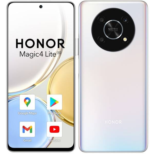 Mobilní telefon HONOR Magic4 Lite 5G stříbrný

