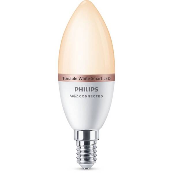 Chytrá žárovka Philips Smart LED 4,9W, E14, Tunable White 

