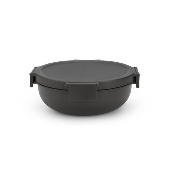 Miska Brabantia Make & Take, 1,3 l, dark grey šedá

