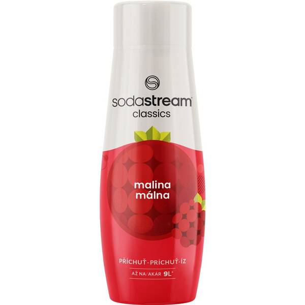 Příchuť pro perlivou vodu SodaStream Malina 440 ml 

