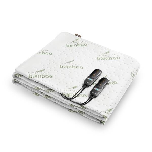 Vyhřívací podložka Duux DXUB31 Snooze Bamboo 200 x 140 cm bílá

