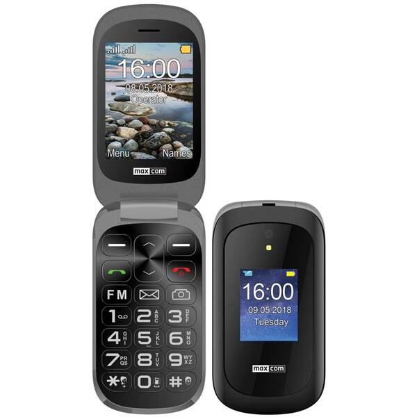 Mobilní telefon MaxCom MM825 šedý

