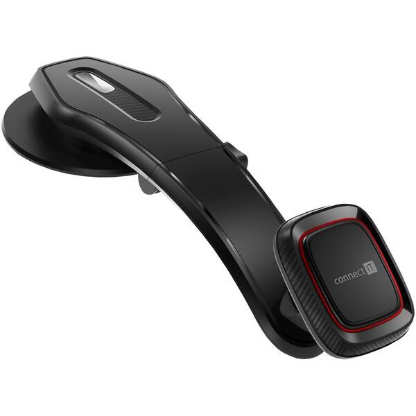 Držák na mobil Connect IT InCarz ArmAngle magnetický, 4 magnety carbon

