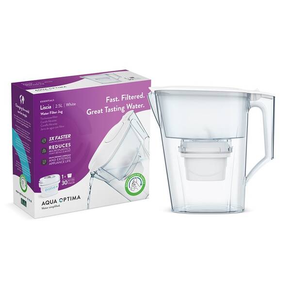Filtrační konvice Aqua Optima Liscia bílá

