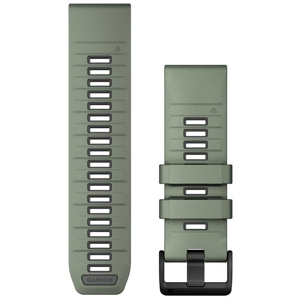 Řemínek Garmin QuickFit (26 mm) šedý/zelený

