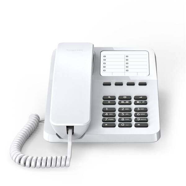 Domácí telefon Gigaset DESK 400 bílý

